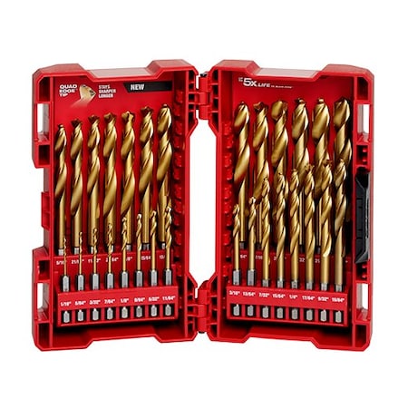 Milwaukee Tool TIN SHOCKWAVE DRILL BIT 29 PC SET ML48-89-4632